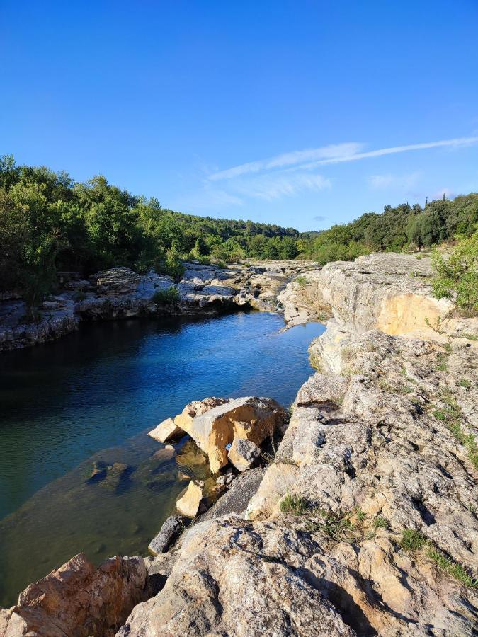 Bed and Breakfast Domaine Les Cascades Ribaute Exterior foto