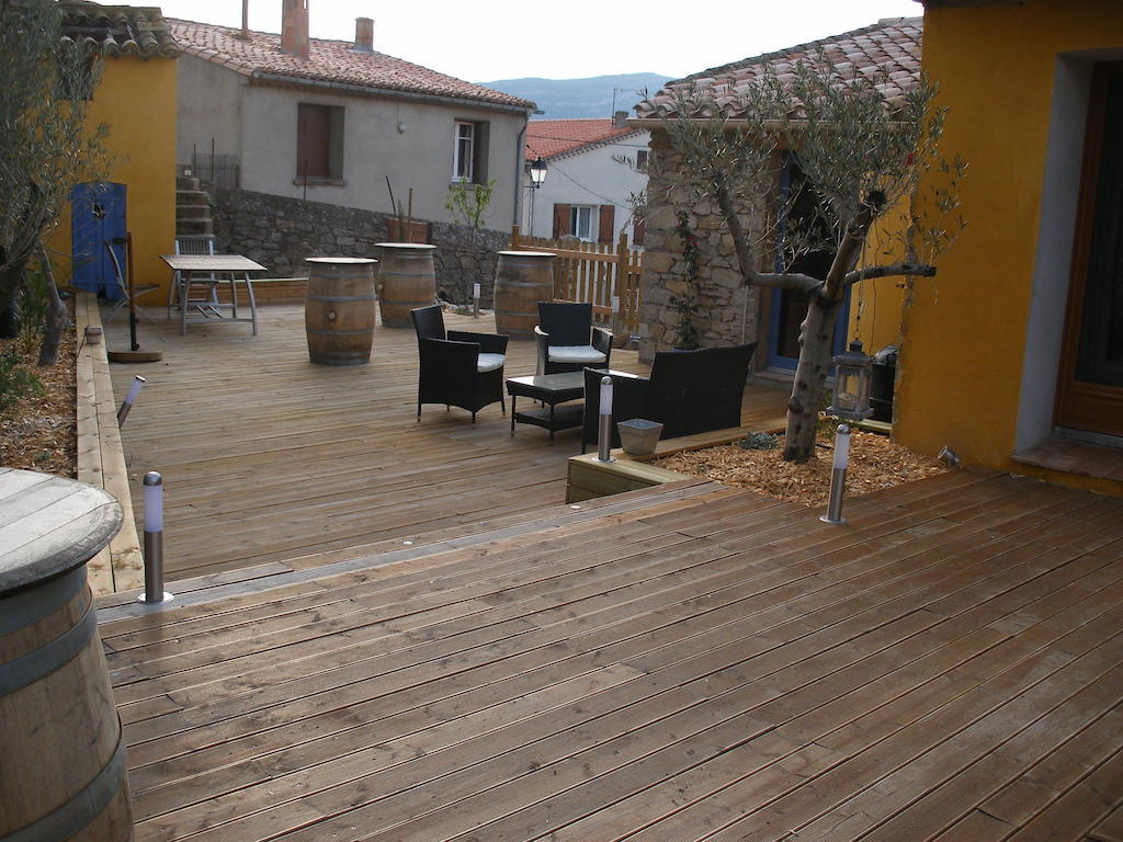 Bed and Breakfast Domaine Les Cascades Ribaute Exterior foto